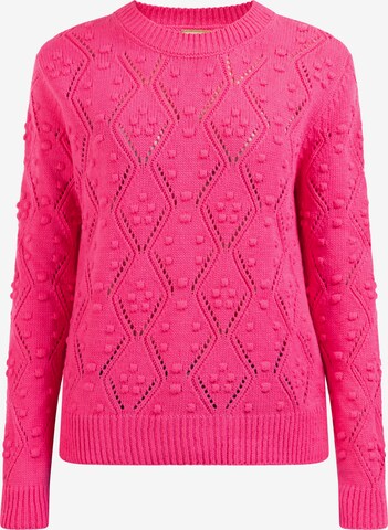 MYMO Pullover 'Blonda' in Pink: predná strana