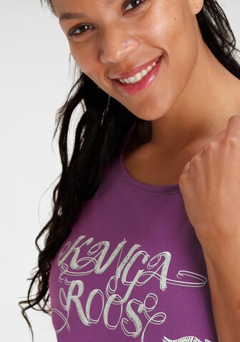 KangaROOS Shirt in Lila