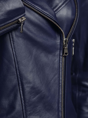 MADELEINE Between-Season Jacket in Blue