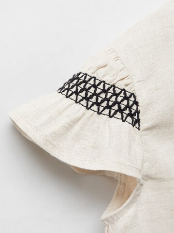 MANGO KIDS Bluse 'Salt' in Beige