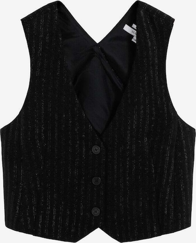 Scalpers Knittystrilu Vest ' ' in S in schwarz, Produktansicht