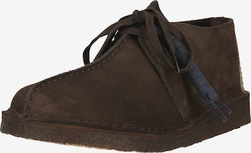 CLARKS Schnürschuhe 'Desert Trek' in Braun: Vorderseite