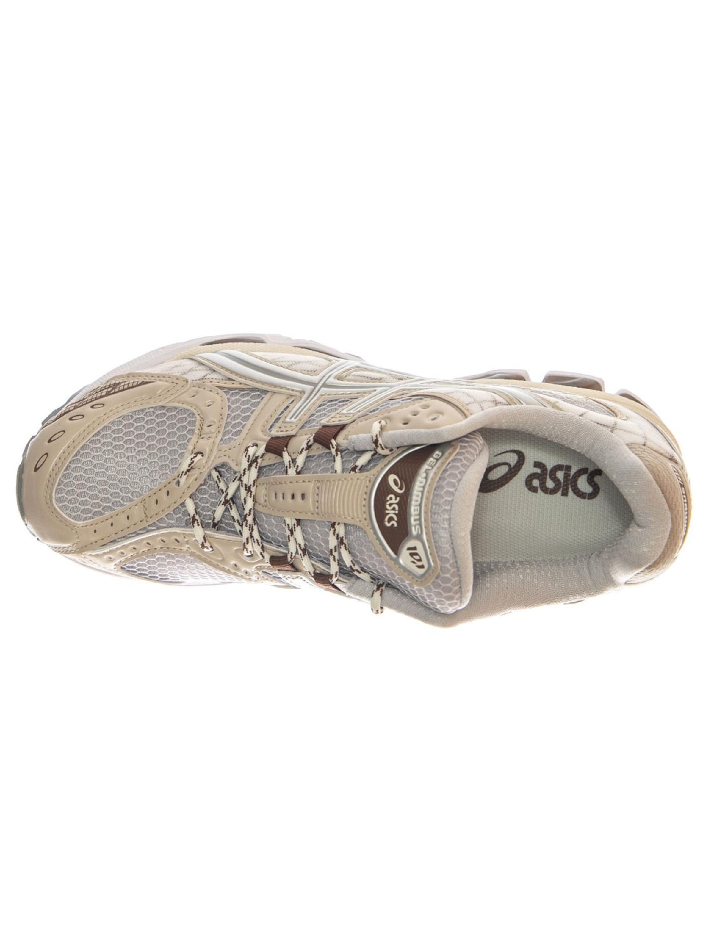 Scarpa stringata sportiva 'Gel-Nimbus 10.1 Concrete / Feather Grey' di ASICS in grigio
