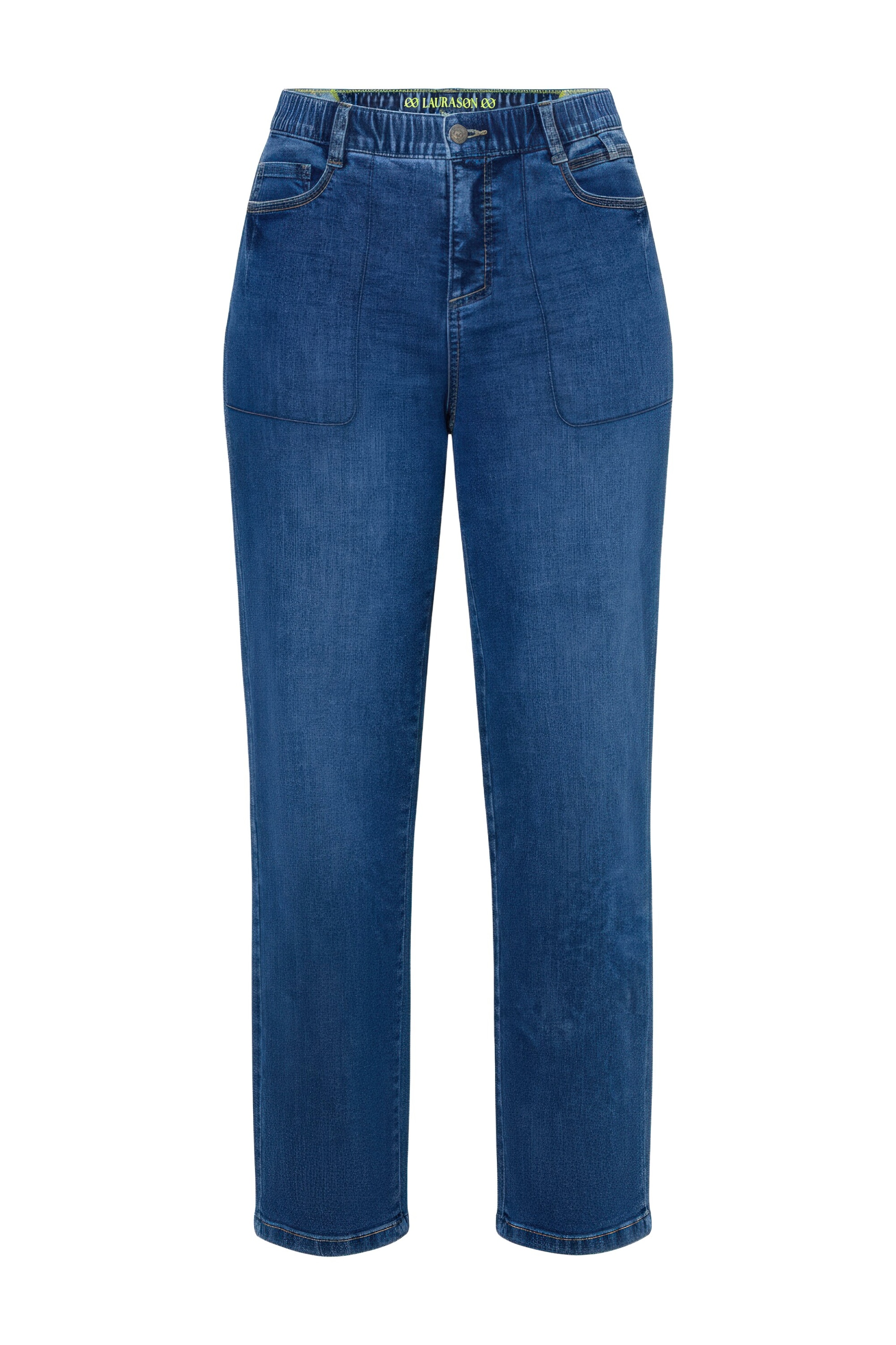 LAURASØN Regular Jeans in Blau: Vorderseite