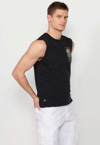 KOROSHI - Camiseta en negro