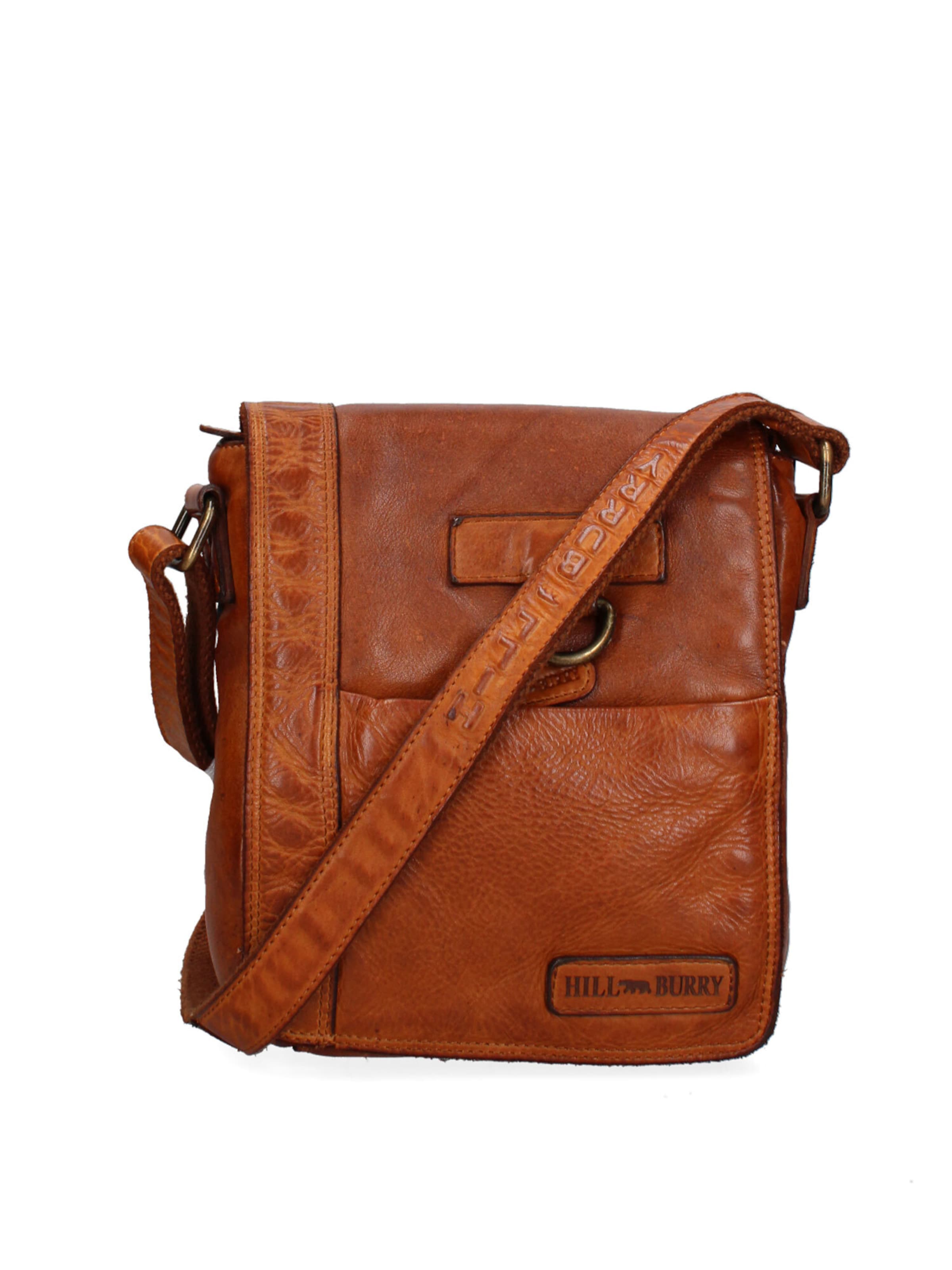 HILL BURRY Crossbody bag in Brown: front