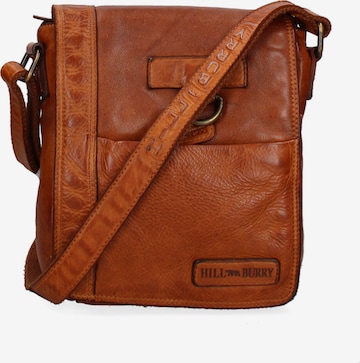 HILL BURRY Crossbody bag in Brown: front