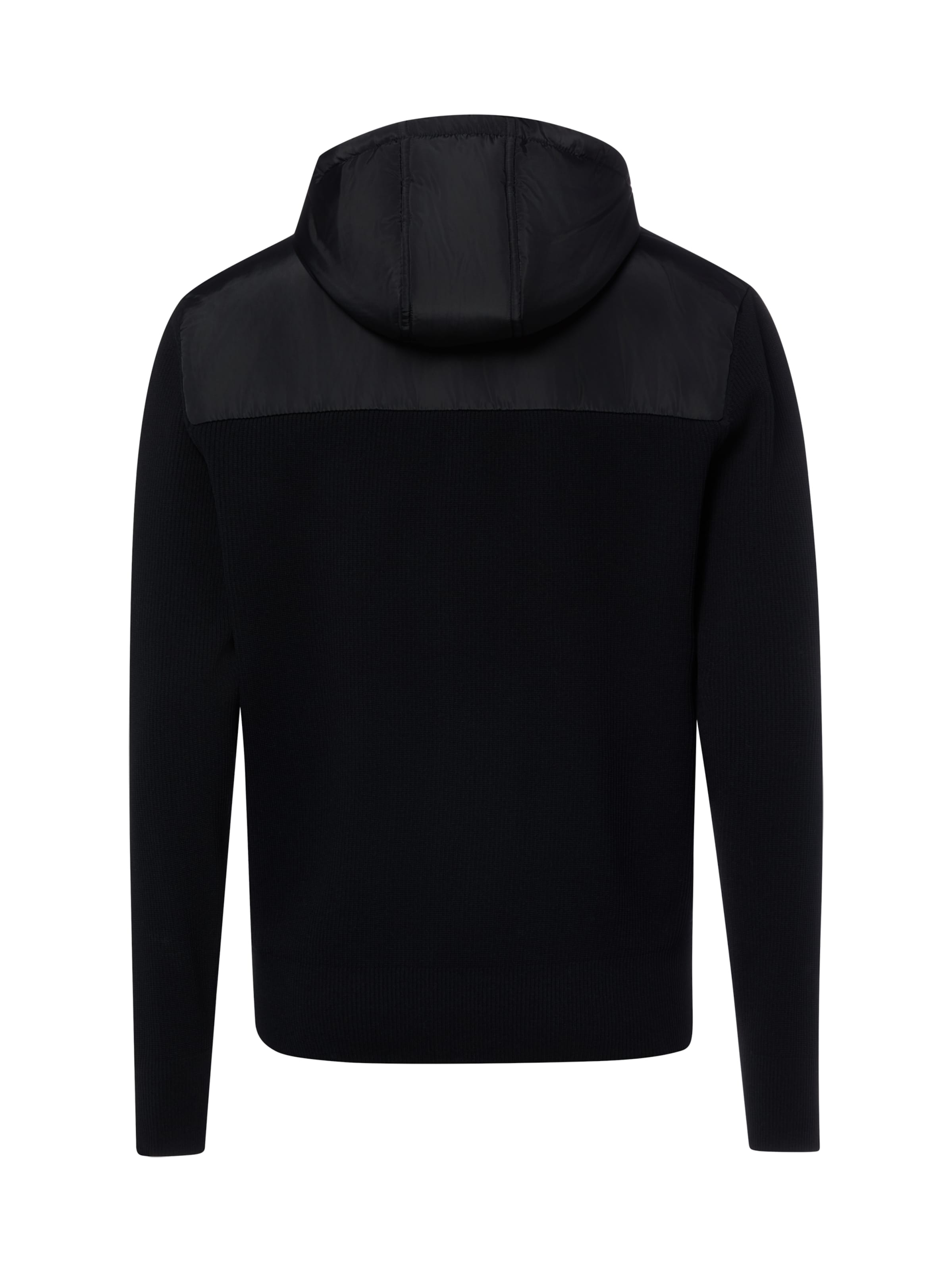 HUGO Gebreid vest 'Syloron' in Zwart