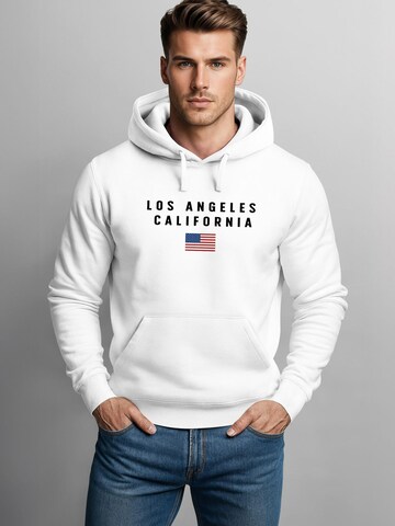 Neverless Sweatshirt 'California' in White