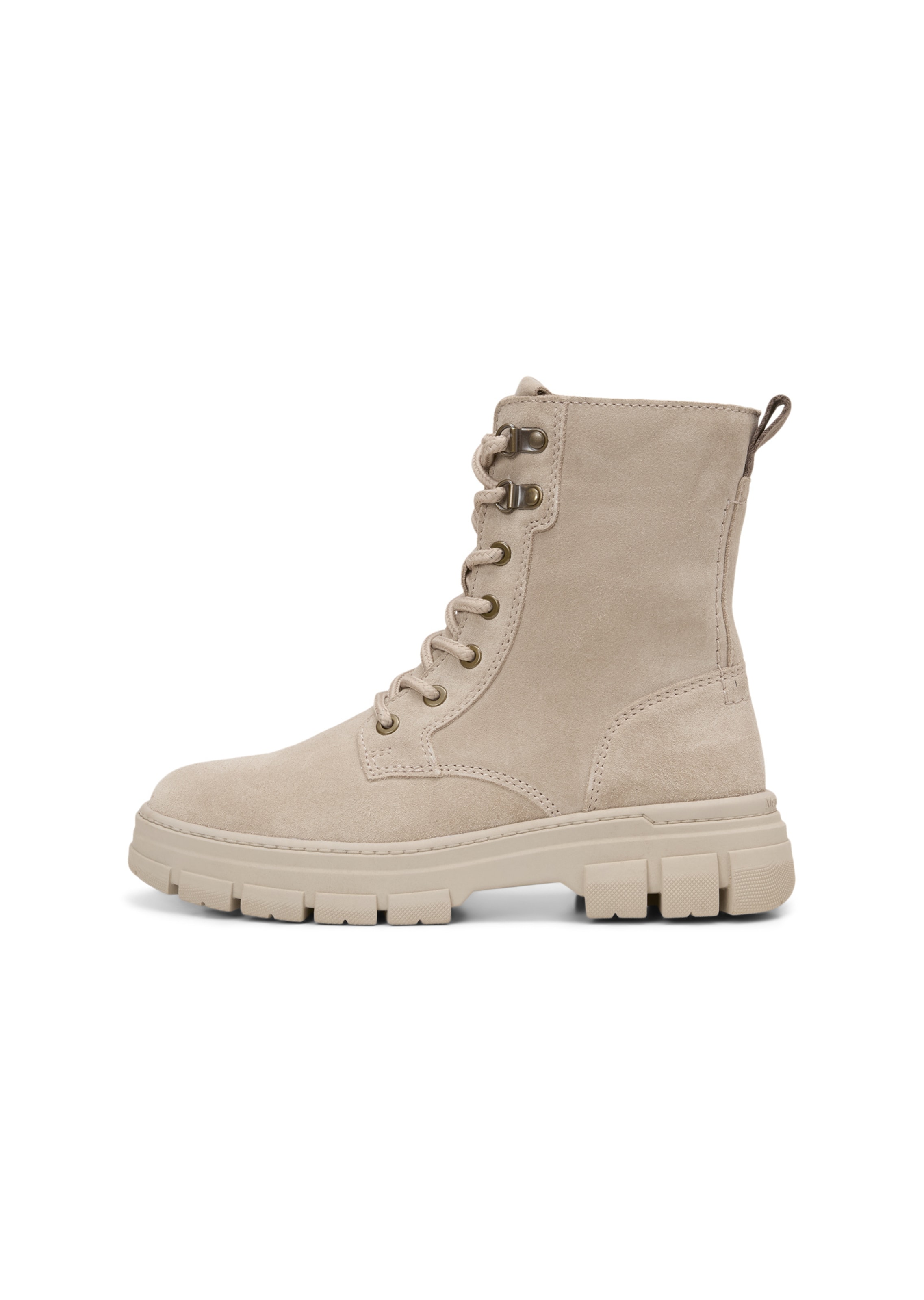 Stivale stringato 'Josy' di Marc O'Polo in beige: frontale