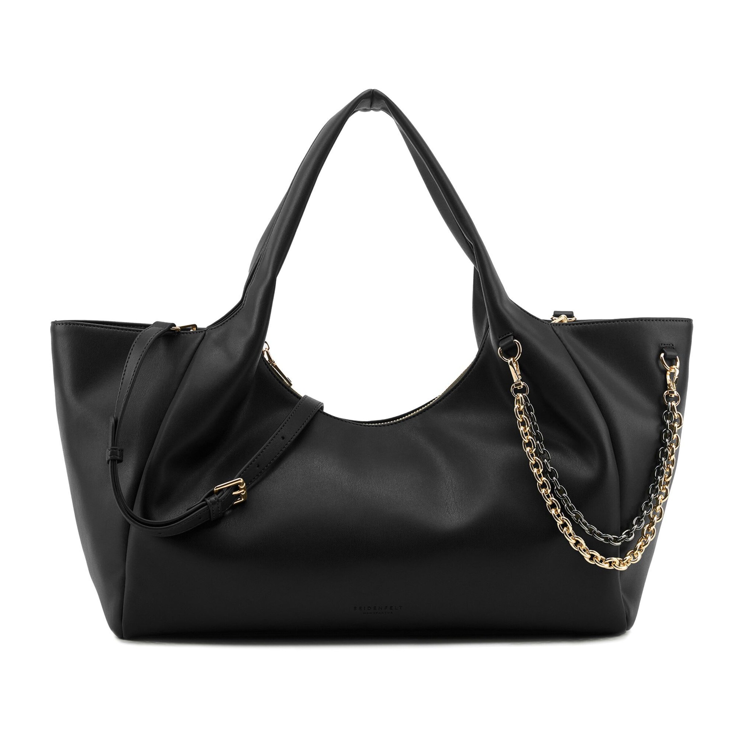 Sac bandoulière 'Lainio ' Seidenfelt en noir : devant