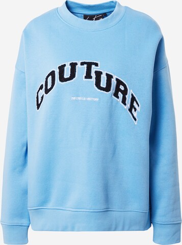 The Couture Club Sweatshirt i blå: framsida