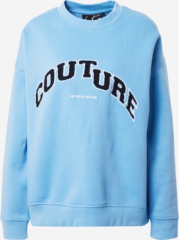 Sweat-shirt The Couture Club en bleu : devant