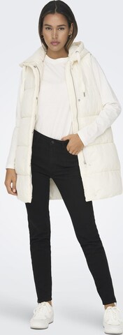 Gilet 'Asta' ONLY en blanc