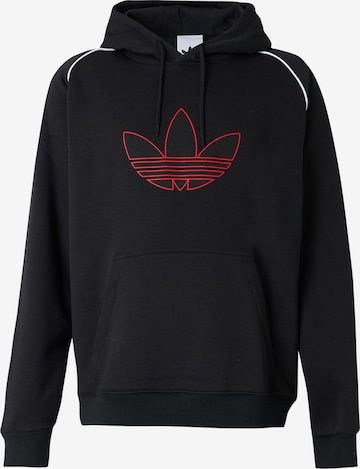 ADIDAS ORIGINALS Collegepaita 'SST' värissä musta: etupuoli