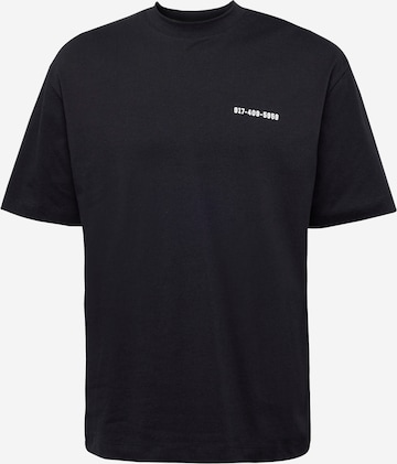 T-Shirt 'NYC' TOPMAN en noir : devant