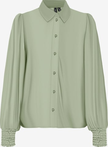 Camicia da donna 'SARA' di VERO MODA in verde: frontale