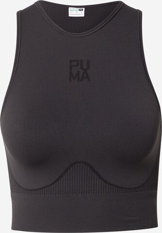 PUMA Top 'Infuse' in Black: front