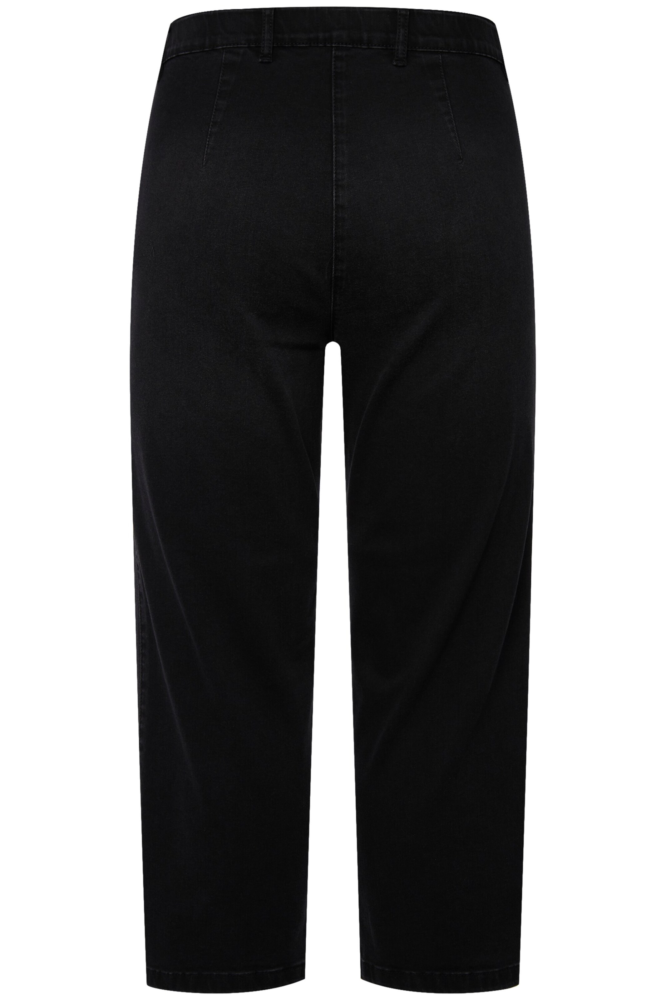 Ulla Popken Slimfit Jeans in Schwarz