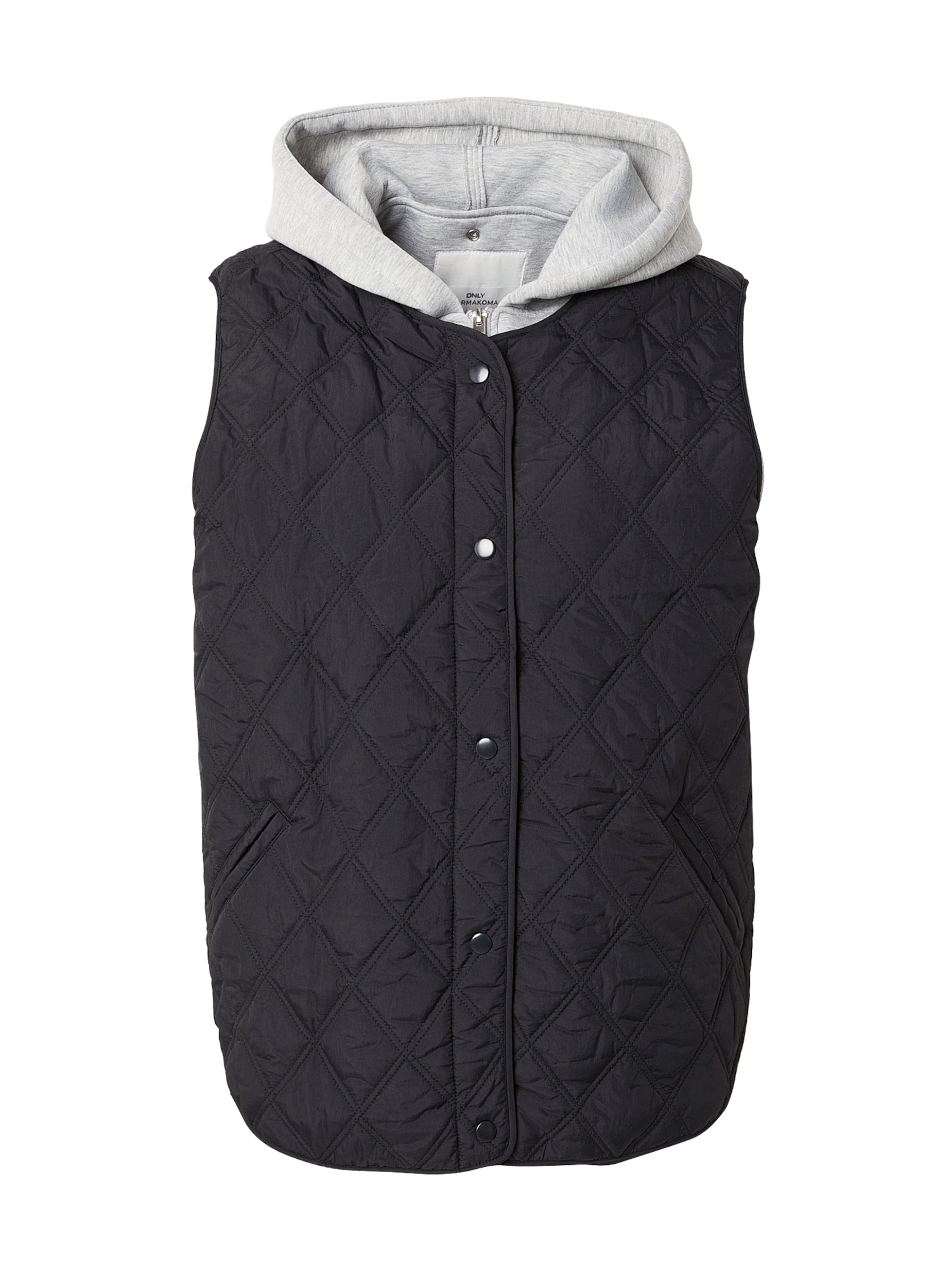 ONLY Carmakoma - Colete 'CARRisso' em preto: frente