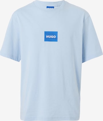 T-Shirt 'Nayonix' HUGO en bleu : devant