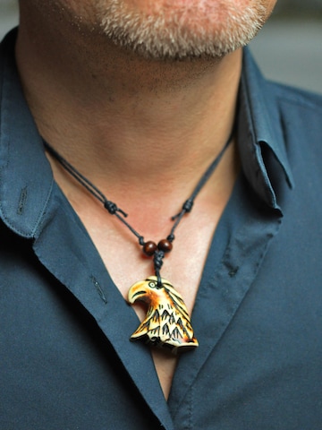 Steuer Kette in Schwarz: Vorderseite