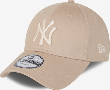 Casquette 'LEAGUE ESSENTIAL 9FORTY NEYYAN' NEW ERA en beige : devant