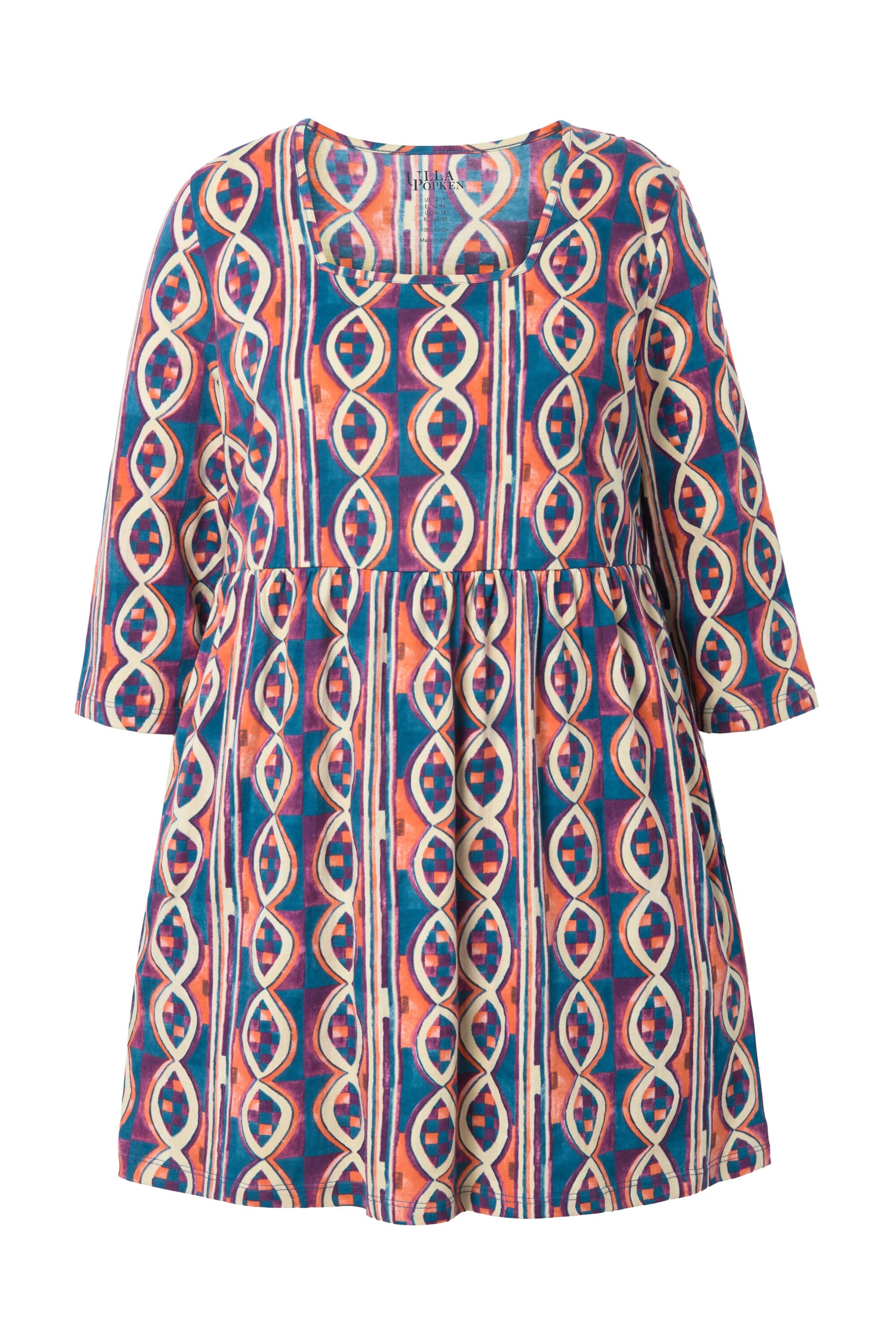 Ulla Popken Shirt in Roze: voorkant