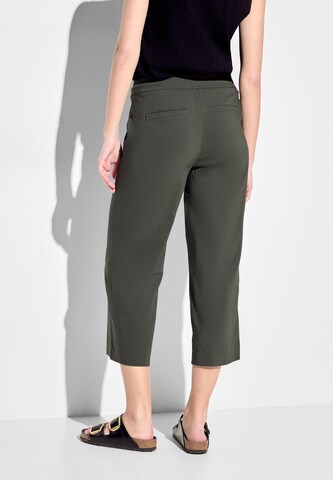 CECIL Loose fit Pants 'Neele' in Green