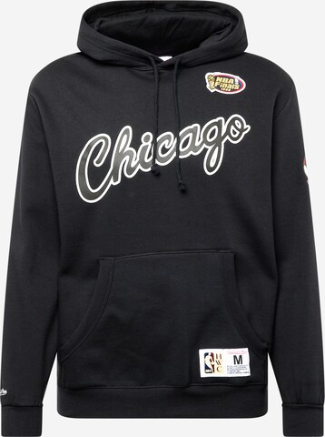 Sweat-shirt 'GAME TIME CHICAGO BULLS' Mitchell & Ness en noir : devant