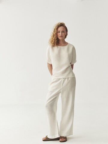 TATUUM - Blusa en blanco