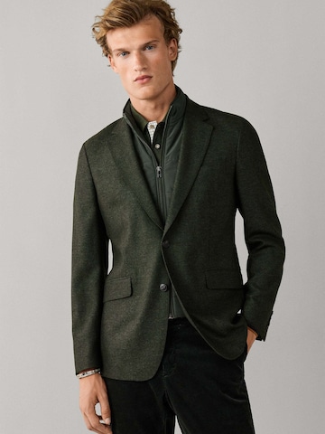 Hackett London Regular fit Suit Jacket in Green: front