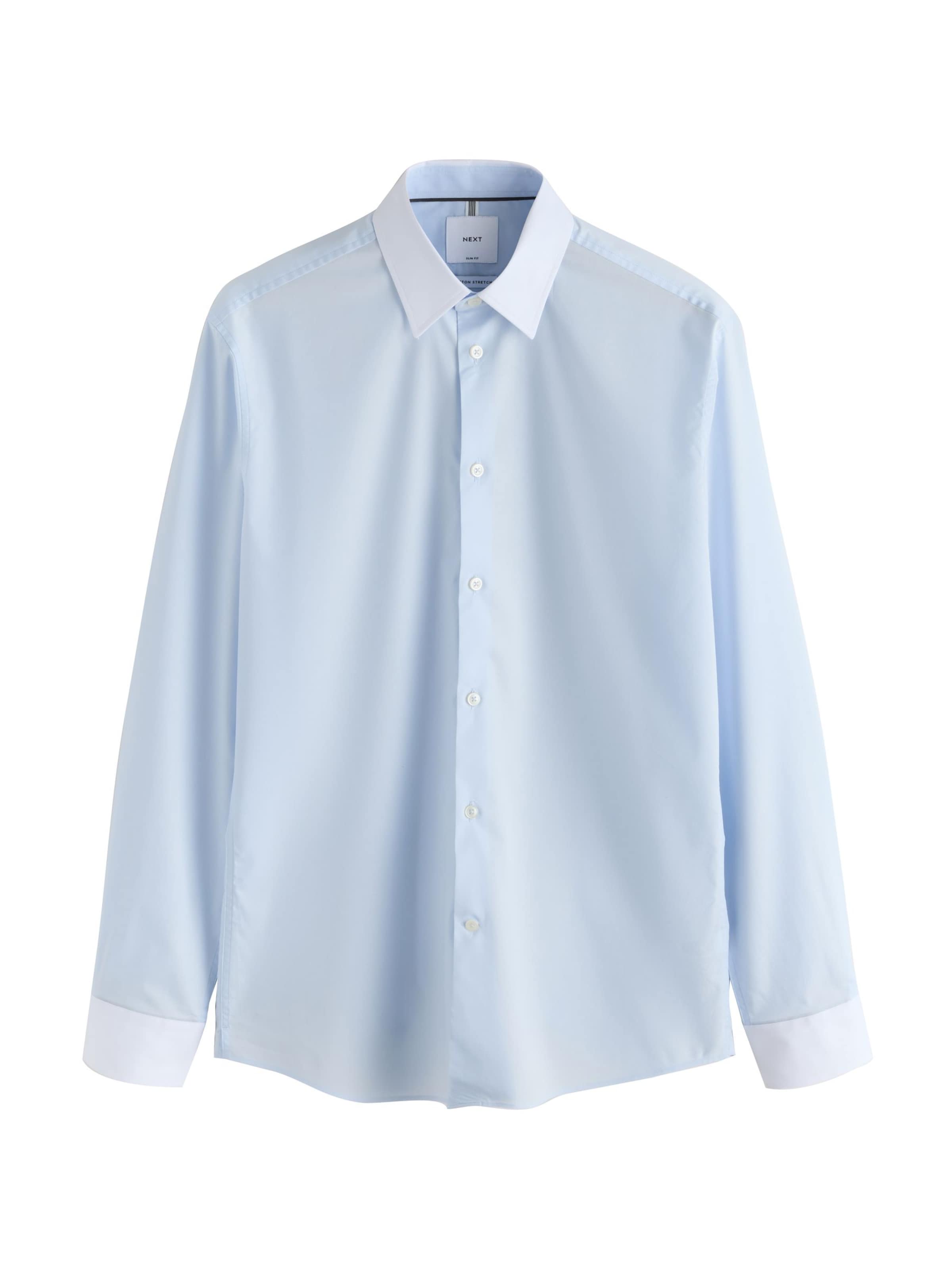 Next Chemise en XS en bleu clair, Vue avec produit