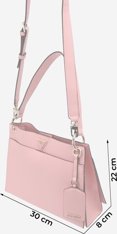 GUESS - Bolso de hombro 'BASILEA' en rosa