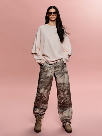 Bershka Majica | roza barva