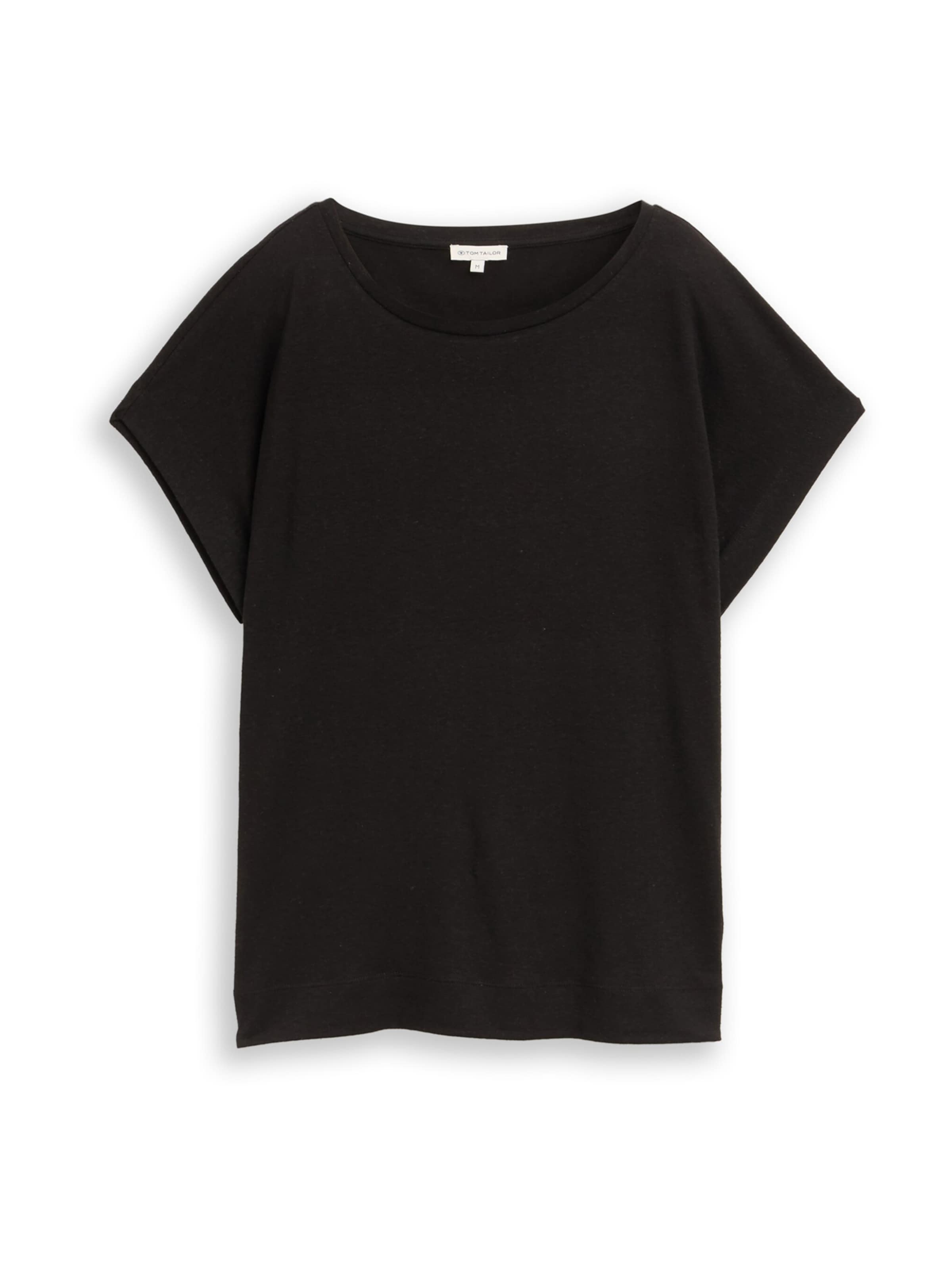 TOM TAILOR Shirts i sort: forside