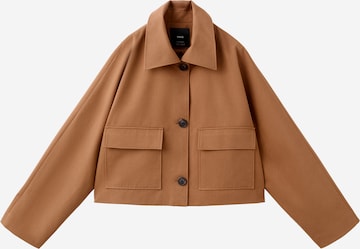 MANGO Jacke 'BRAVA' in Braun: Vorderseite