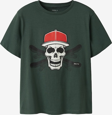 NAME IT Shirt 'NKMNOTTI' in Groen: voorkant