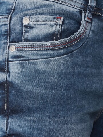 CECIL Slimfit Jeans 'Toronto' in Blau