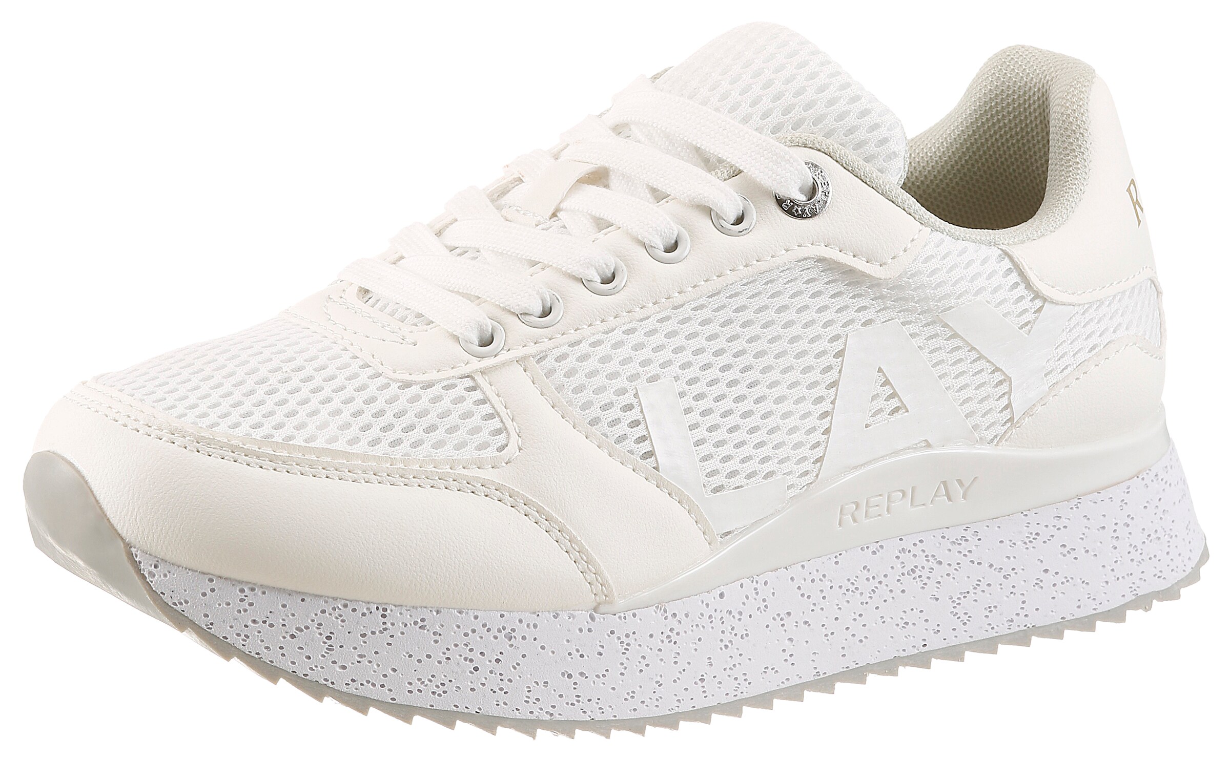 REPLAY Sneaker in Weiß: Vorderseite