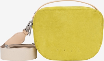 BREE - Bolso de hombro 'The Icons Cube' en amarillo: frente