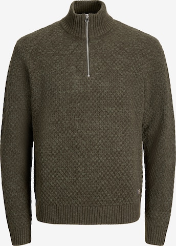 JACK & JONES Πουλόβερ 'JJBlake' σε πράσινο: μπροστά