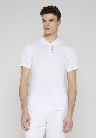 Maglietta 'Adriatico' di Sergio Tacchini in bianco: frontale