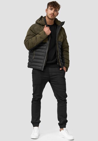 INDICODE JEANS Between-Season Jacket in Black