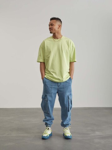 ABOUT YOU x Benny Cristo Shirt 'Mats' in Groen