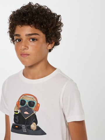 Denim Factory - Camiseta 'San Diego' en blanco