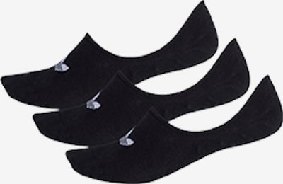 ADIDAS ORIGINALS Дамски чорапи тип терлици 'Low Cut' в черно / бяло, Преглед на продукта
