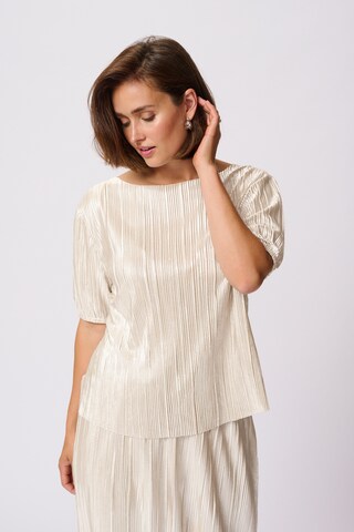Kaffe Blouse 'Galexi' in Zilver: voorkant