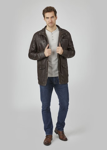 bugatti Jacke in Braun