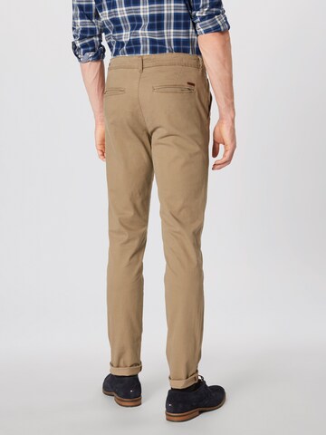 Coupe slim Pantalon chino 'JJIMarco JJBowie' JACK & JONES en beige